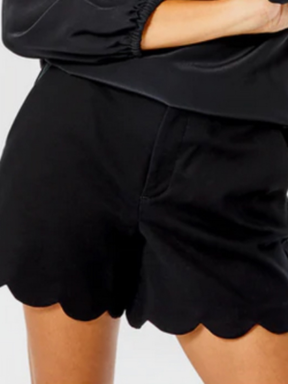 Lily Pulitzer Buttercup High Rise Black Shorts
